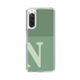 Slim Protection Case［ Original - initial two tone - N green ］