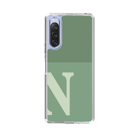 Slim Protection Case［ Original - initial two tone - N green ］