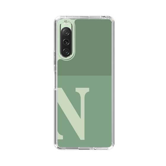 Slim Protection Case［ Original - initial two tone - N green ］