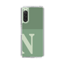 Slim Protection Case［ Original - initial two tone - N green ］