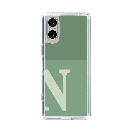 Slim Protection Case［ Original - initial two tone - N green ］