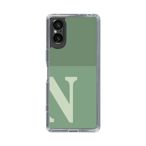 Slim Protection Case［ Original - initial two tone - N green ］
