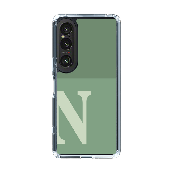 Slim Protection Case［ Original - initial two tone - N green ］