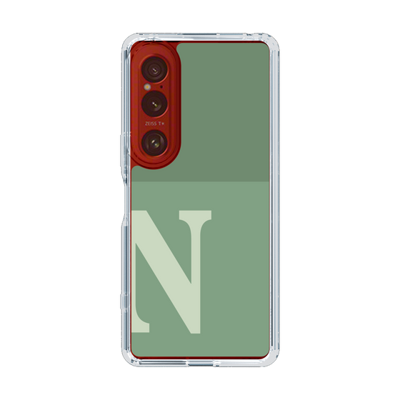 Slim Protection Case［ Original - initial two tone - N green ］