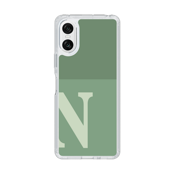 Slim Protection Case［ Original - initial two tone - N green ］