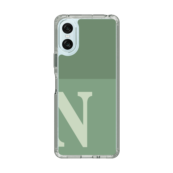 Slim Protection Case［ Original - initial two tone - N green ］