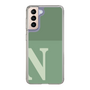 Slim Protection Case［ Original - initial two tone - N green ］