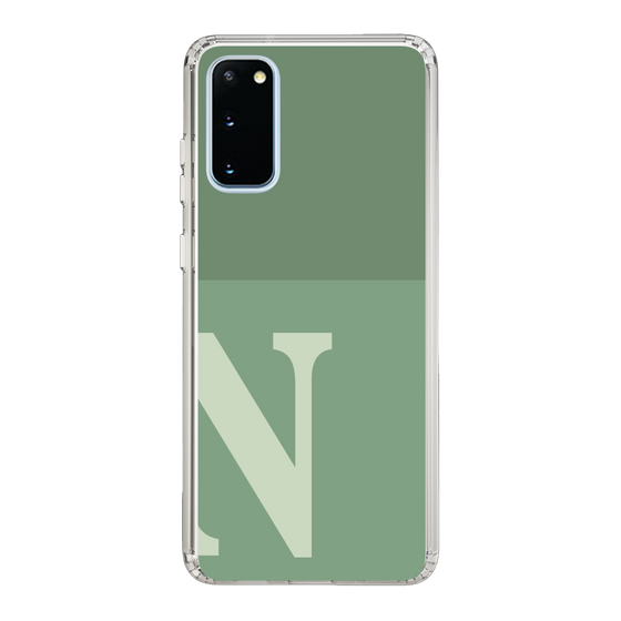 Slim Protection Case［ Original - initial two tone - N green ］