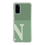 Slim Protection Case［ Original - initial two tone - N green ］