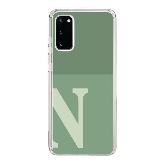 Slim Protection Case［ Original - initial two tone - N green ］