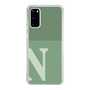 Slim Protection Case［ Original - initial two tone - N green ］