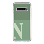Slim Protection Case［ Original - initial two tone - N green ］
