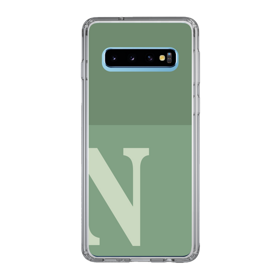 Slim Protection Case［ Original - initial two tone - N green ］