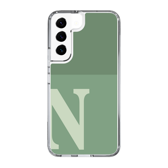 Slim Protection Case［ Original - initial two tone - N green ］
