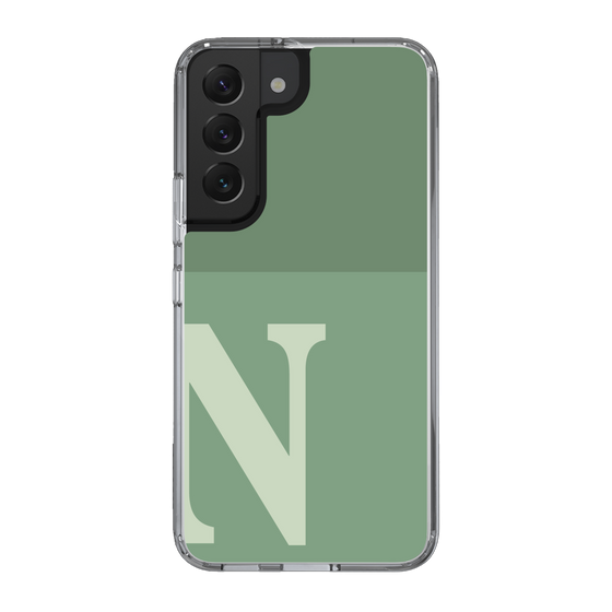 Slim Protection Case［ Original - initial two tone - N green ］