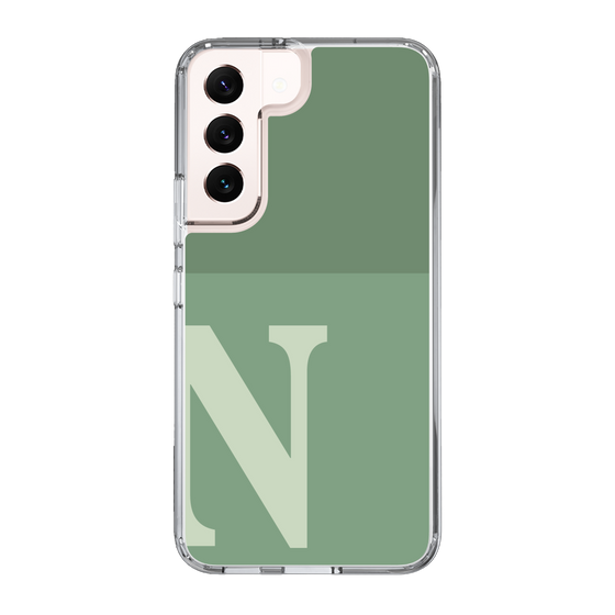 Slim Protection Case［ Original - initial two tone - N green ］