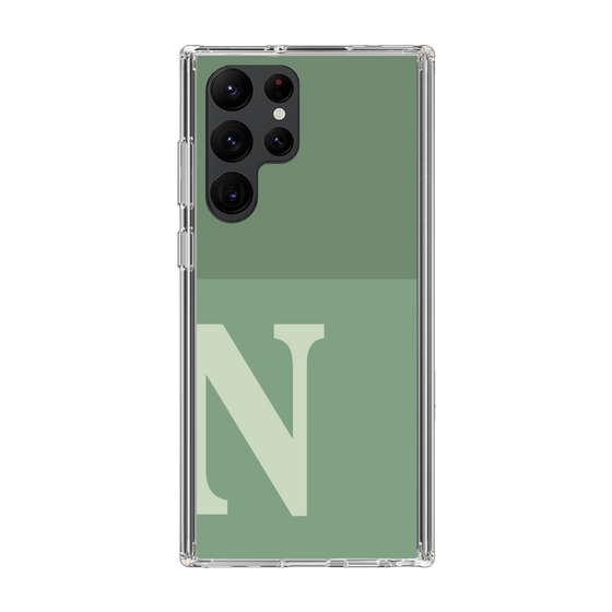 Slim Protection Case［ Original - initial two tone - N green ］