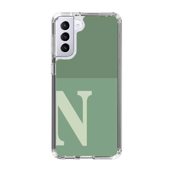Slim Protection Case［ Original - initial two tone - N green ］