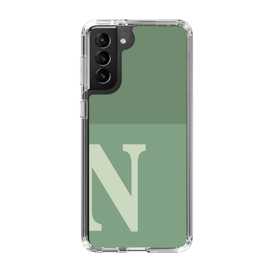 Slim Protection Case［ Original - initial two tone - N green ］