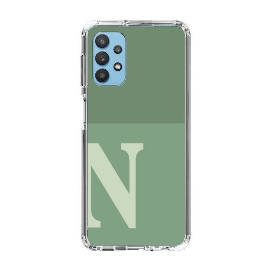 Slim Protection Case［ Original - initial two tone - N green ］