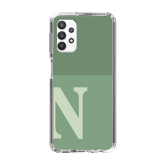 Slim Protection Case［ Original - initial two tone - N green ］