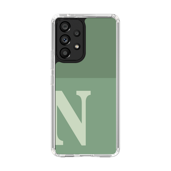 Slim Protection Case［ Original - initial two tone - N green ］