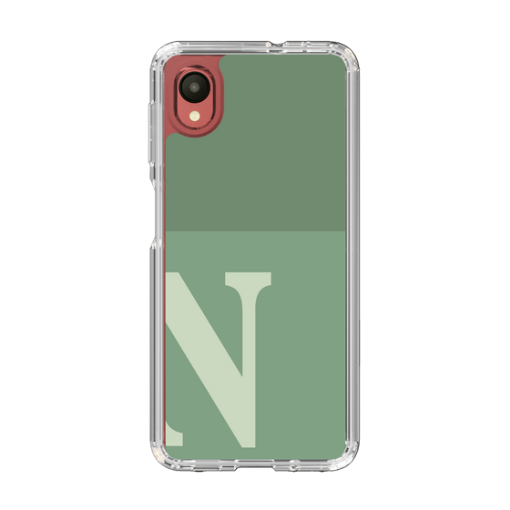 Slim Protection Case［ Original - initial two tone - N green ］