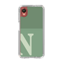 Slim Protection Case［ Original - initial two tone - N green ］