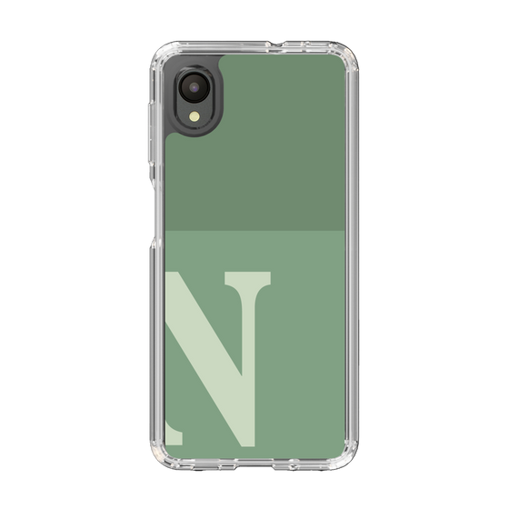 Slim Protection Case［ Original - initial two tone - N green ］