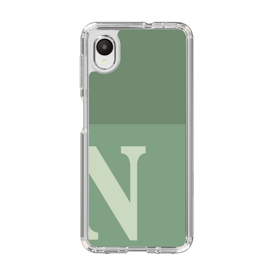 Slim Protection Case［ Original - initial two tone - N green ］
