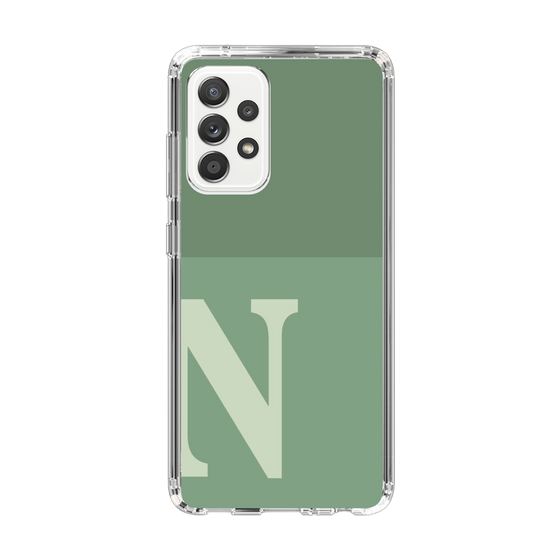 Slim Protection Case［ Original - initial two tone - N green ］