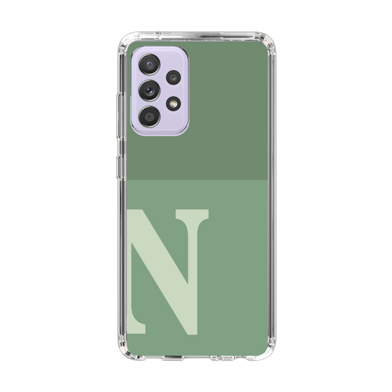 Slim Protection Case［ Original - initial two tone - N green ］