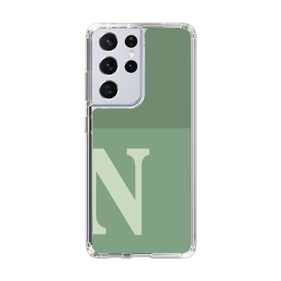 Slim Protection Case［ Original - initial two tone - N green ］