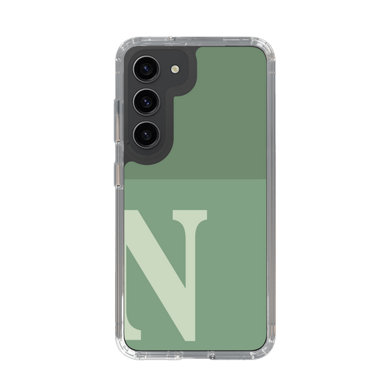 Slim Protection Case［ Original - initial two tone - N green ］
