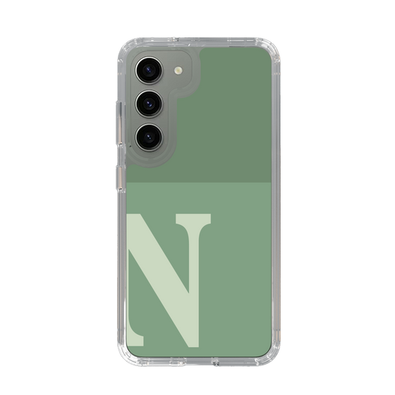Slim Protection Case［ Original - initial two tone - N green ］