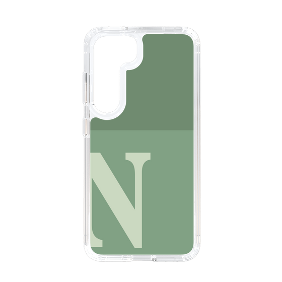 Slim Protection Case［ Original - initial two tone - N green ］