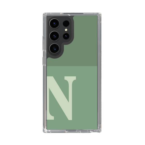 Slim Protection Case［ Original - initial two tone - N green ］