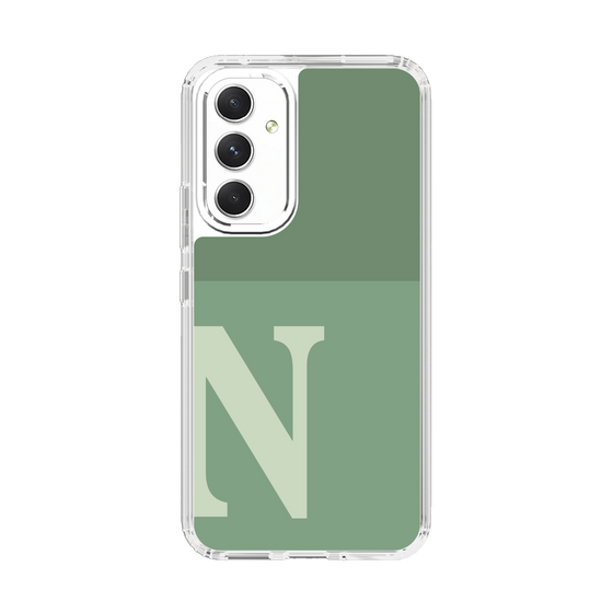 Slim Protection Case［ Original - initial two tone - N green ］