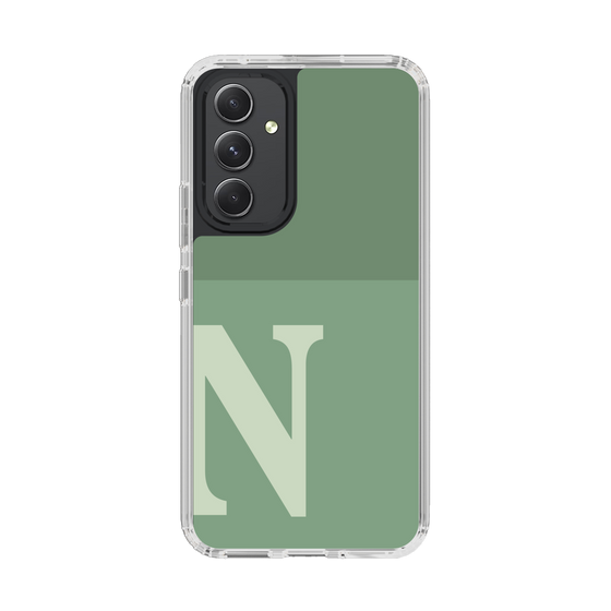 Slim Protection Case［ Original - initial two tone - N green ］