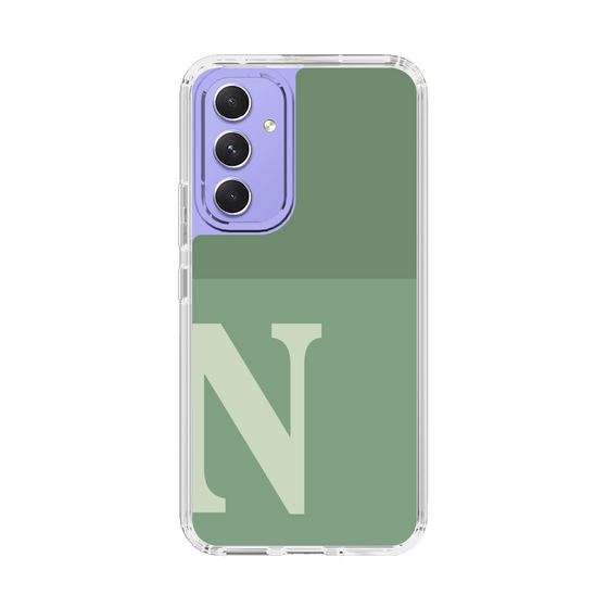 Slim Protection Case［ Original - initial two tone - N green ］