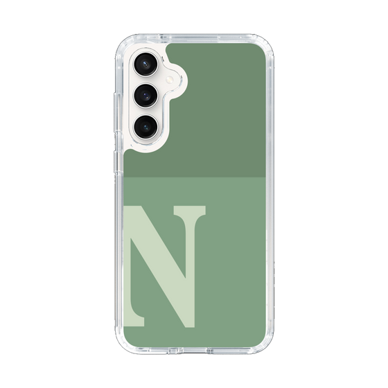 Slim Protection Case［ Original - initial two tone - N green ］