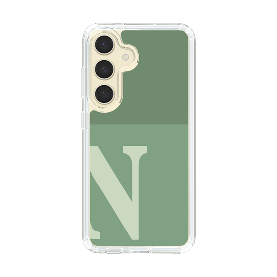 Slim Protection Case［ Original - initial two tone - N green ］