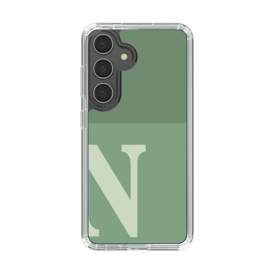 Slim Protection Case［ Original - initial two tone - N green ］