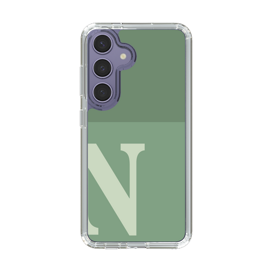 Slim Protection Case［ Original - initial two tone - N green ］