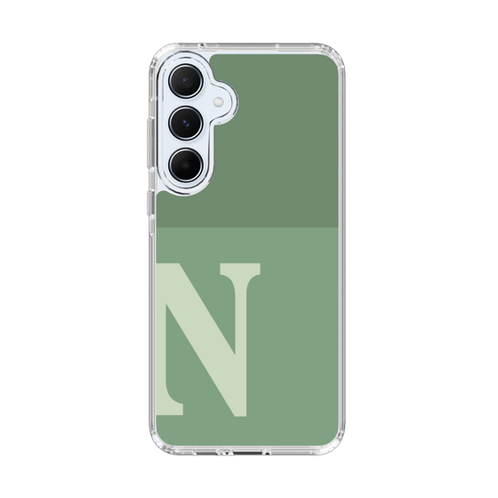 Slim Protection Case［ オリジナル - initial two tone - N green ］