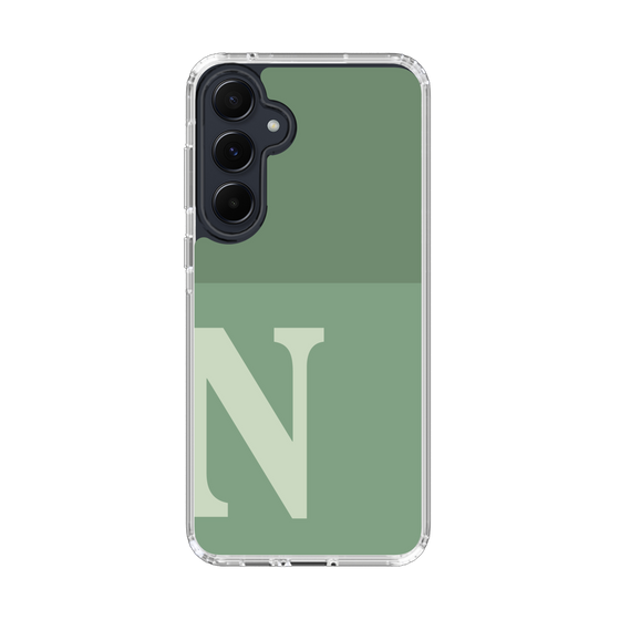 Slim Protection Case［ オリジナル - initial two tone - N green ］