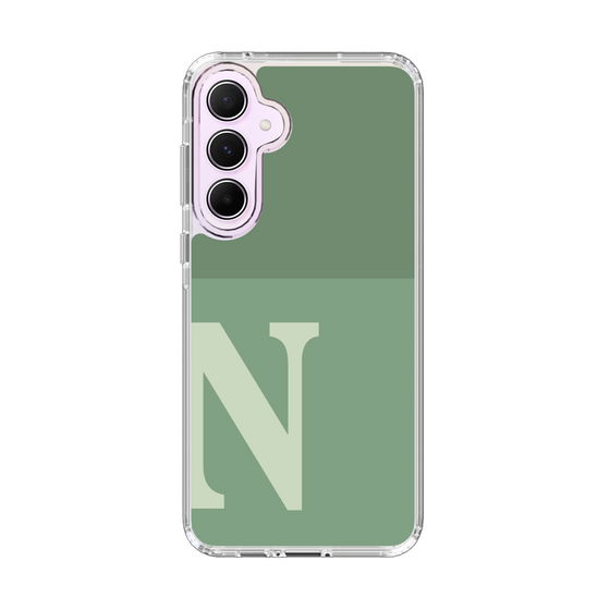 Slim Protection Case［ オリジナル - initial two tone - N green ］