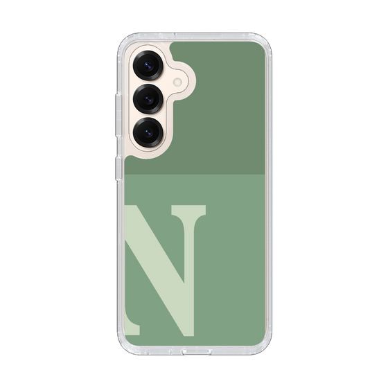 Slim Protection Case［ Original - initial two tone - N green ］