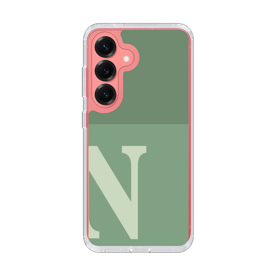 Slim Protection Case［ Original - initial two tone - N green ］
