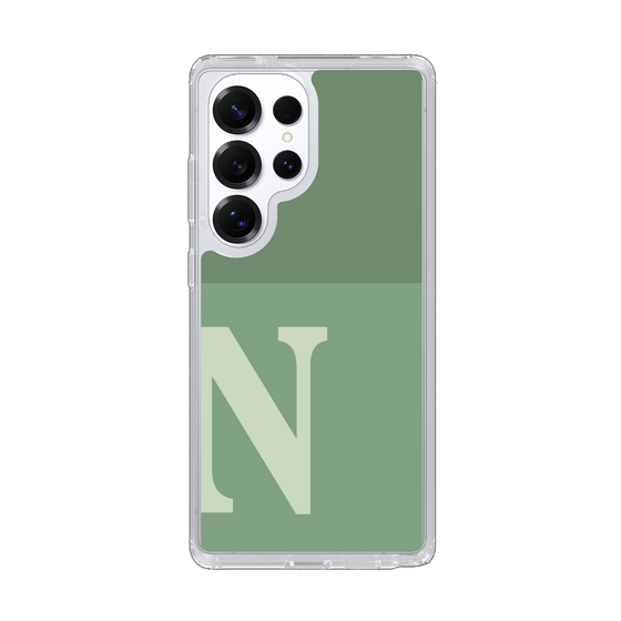 Slim Protection Case［ Original - initial two tone - N green ］